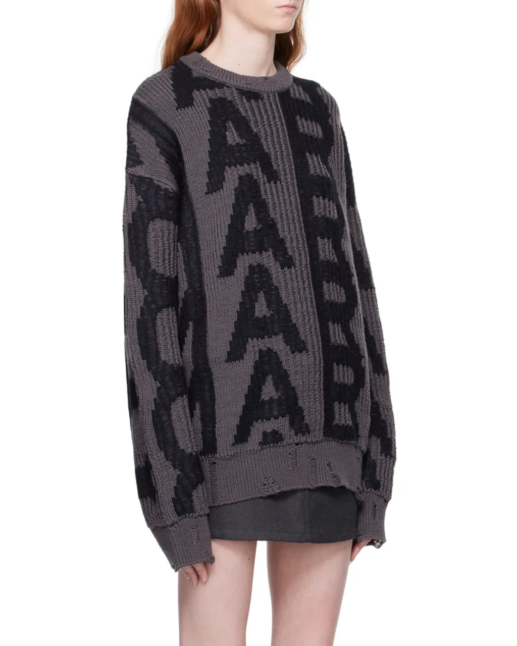 Marc Jacobs Distressed Crewneck Jumper