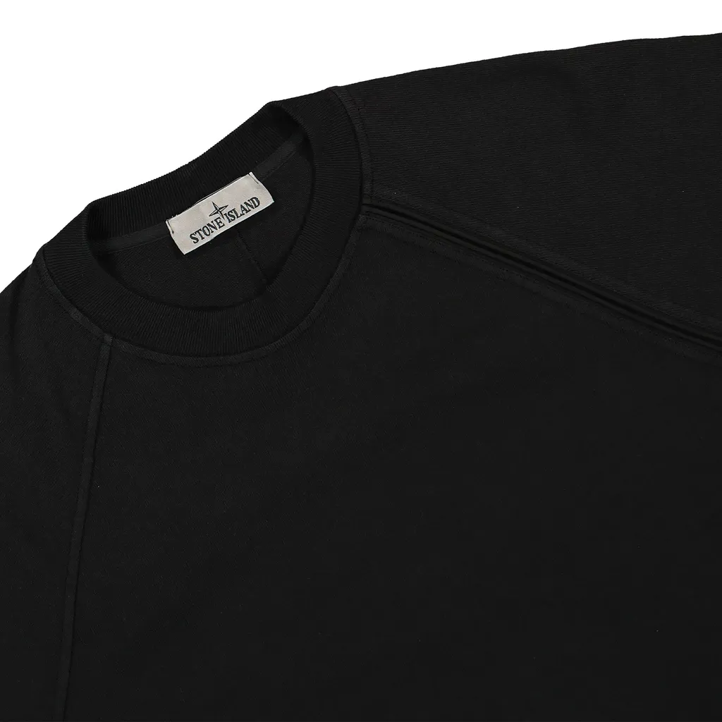 Stone Island Logo Patch Crewneck Sweatshirt