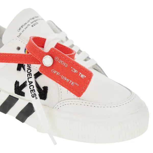 Vulcanized Lace-Up Sneakers