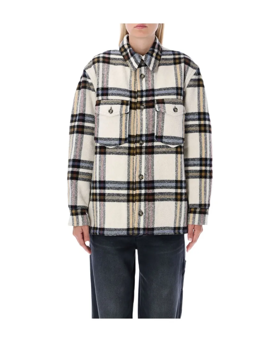 Isabel Marant ÉToile Every Checked Padded Jacket