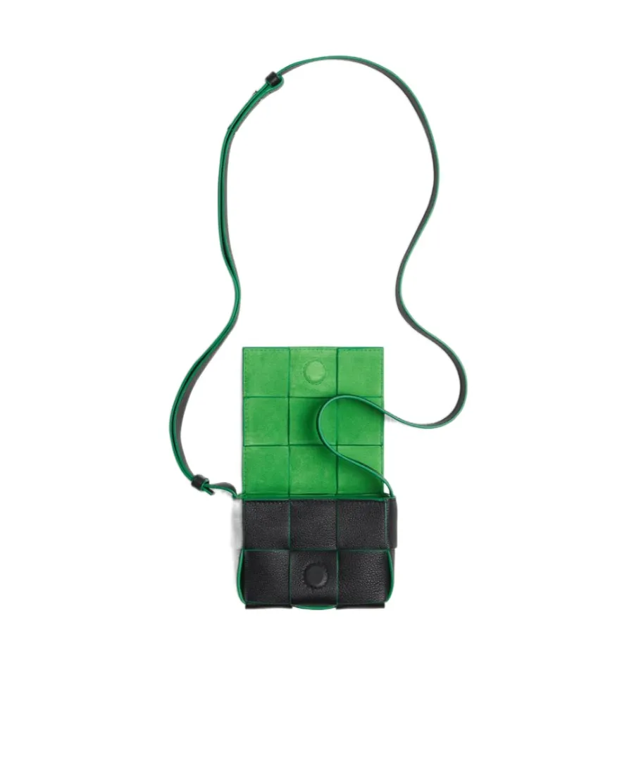 Logo Knitted Shoulder Bag