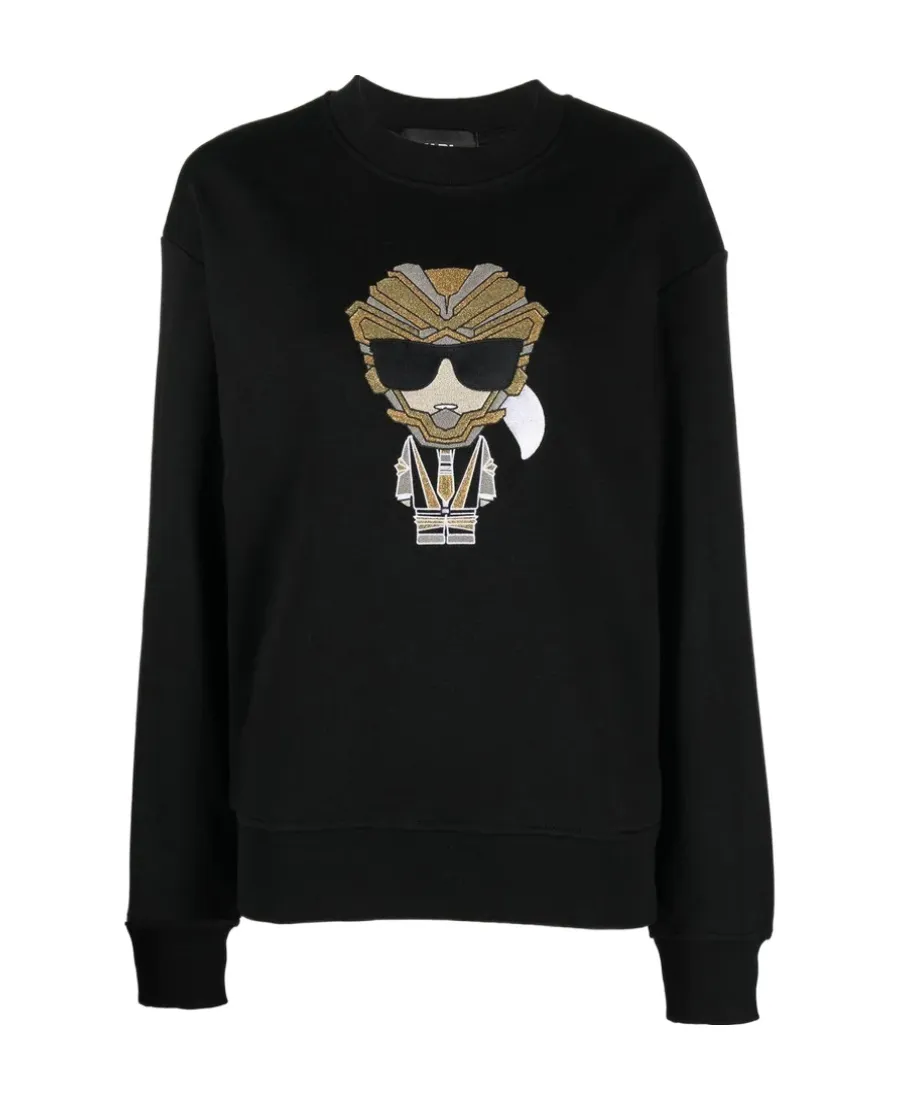 Karl Lagerfeld Graphic-Printed Crewneck Sweatshirt