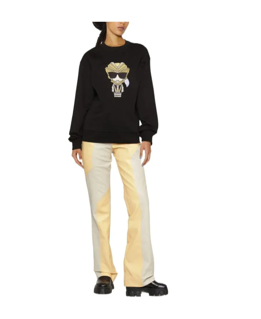 Karl Lagerfeld Graphic-Printed Crewneck Sweatshirt