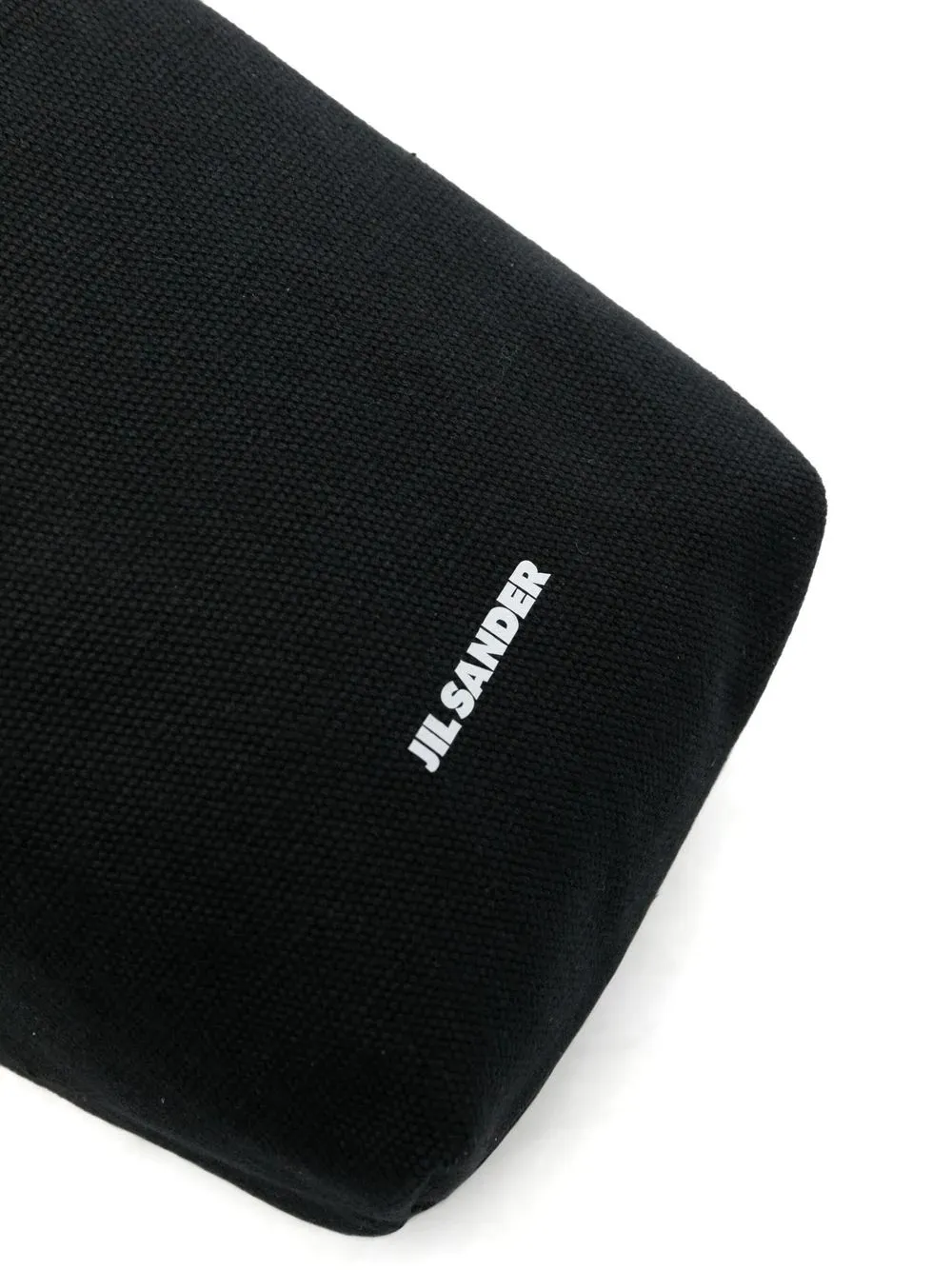 Jil Sander Logo-Printed Drawstring Clutch Bag