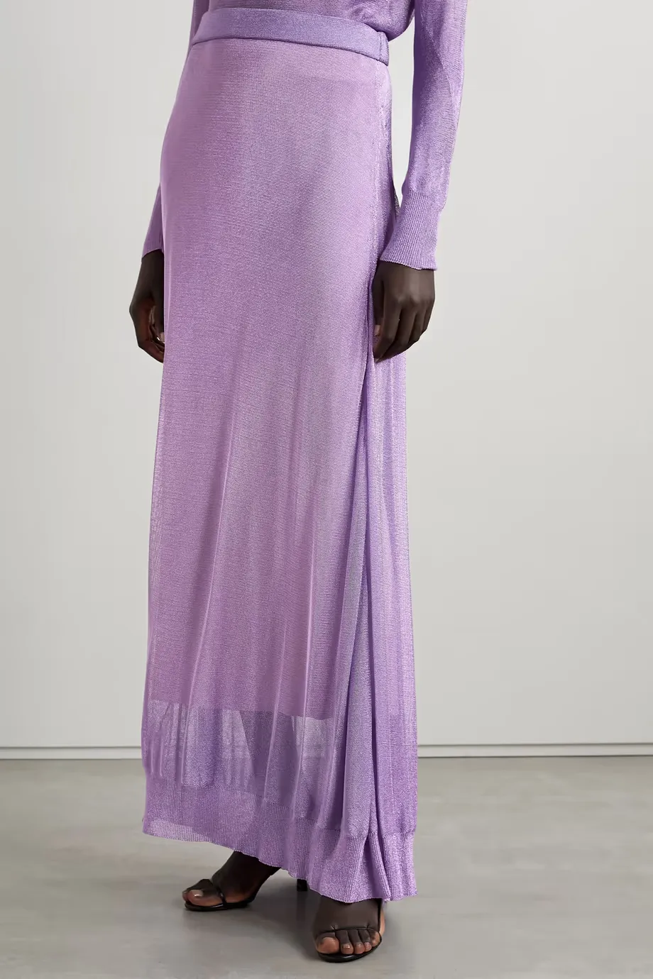 Girela Hollow Knitted Skirt
