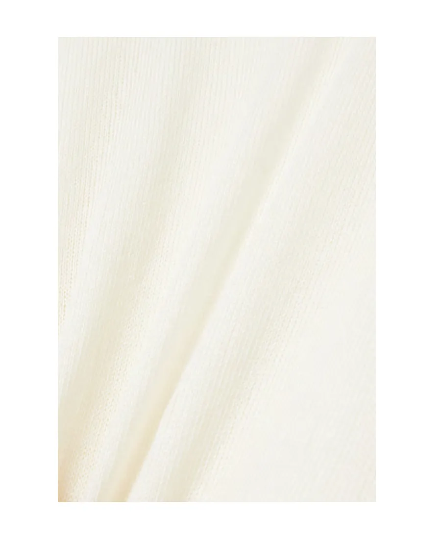 Monili-Detail V-Neck Jumper