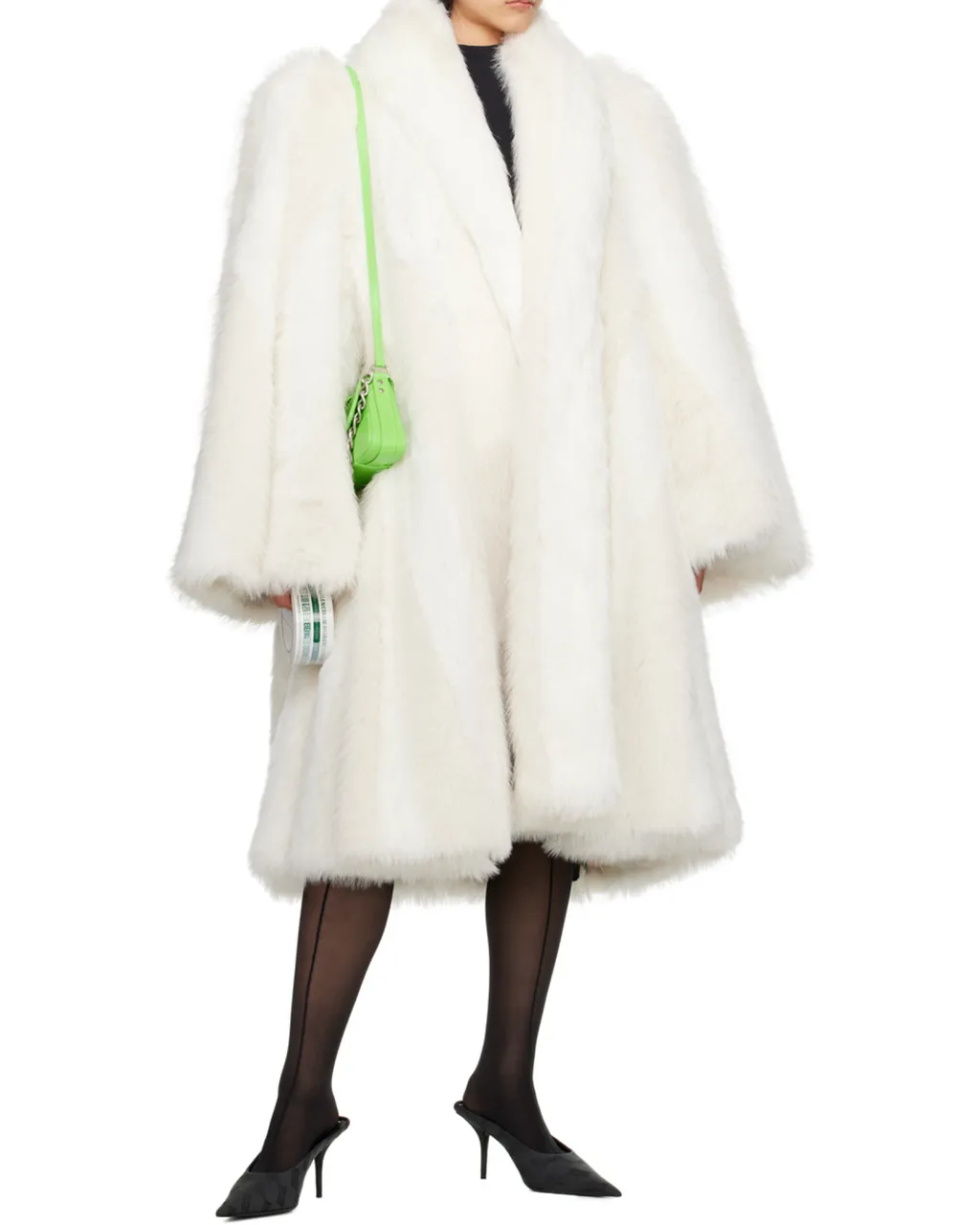 Lindsay Small Shoulder Bag With Strap In Bright Green