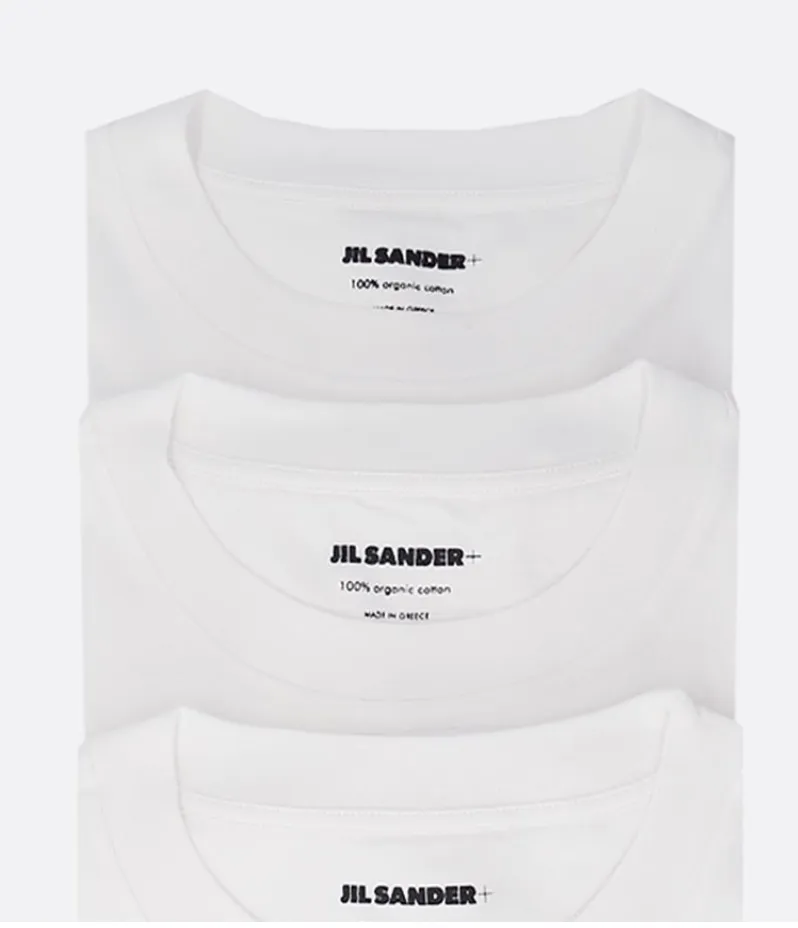 Jil Sander	Three-Pack Crewneck T-Shirt