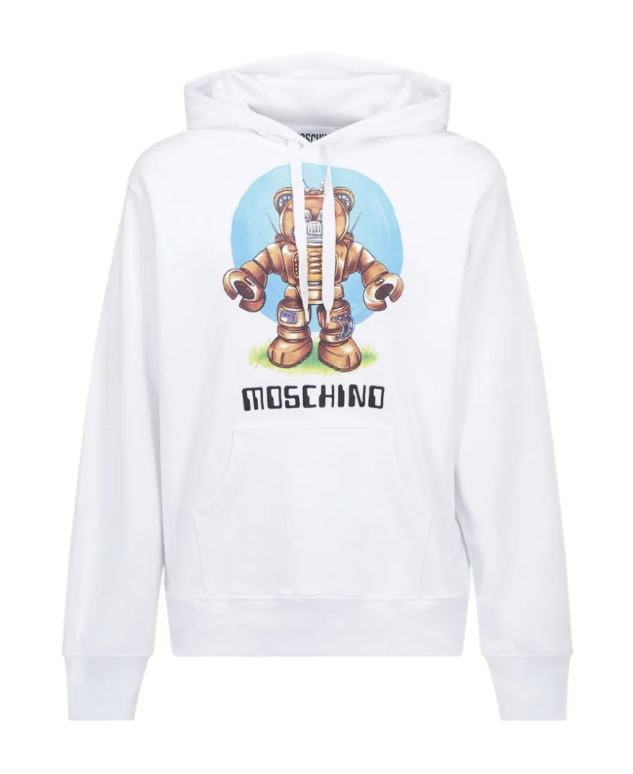 Logo Printed Drawstring Hoodie