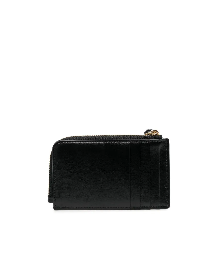Jil Sander Logo Embossed Zipped Cardholder