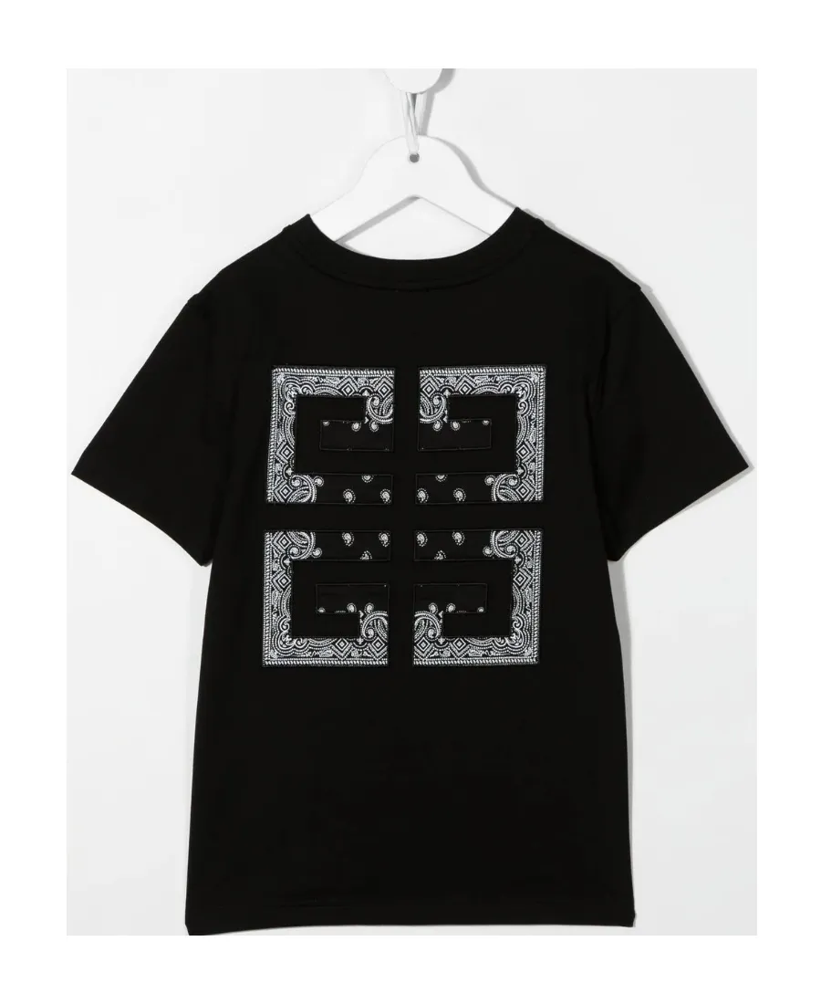 Givenchy Kids Logo Printed Crewneck T-Shirt