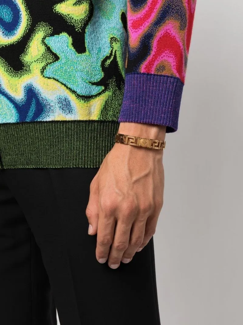 Versace Logo Detailed Bracelet