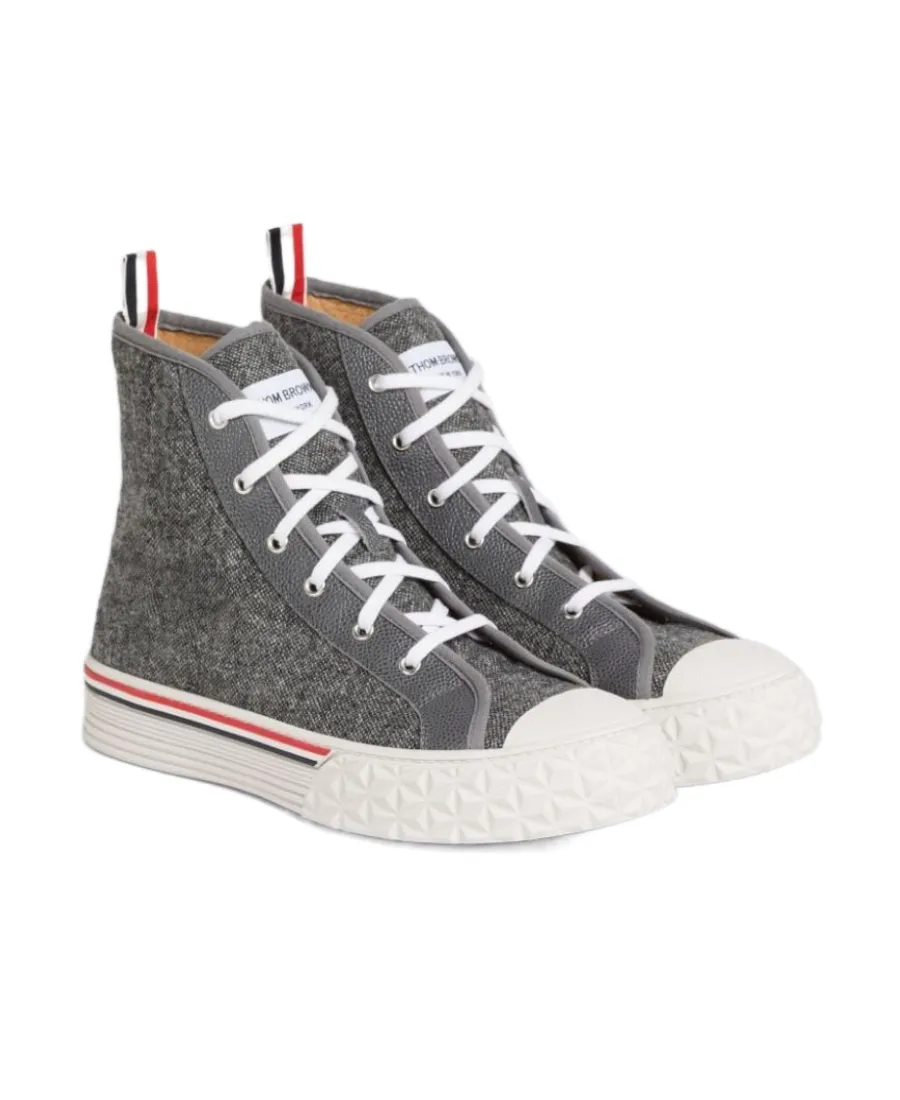 Collegiate High-Top Sneakers