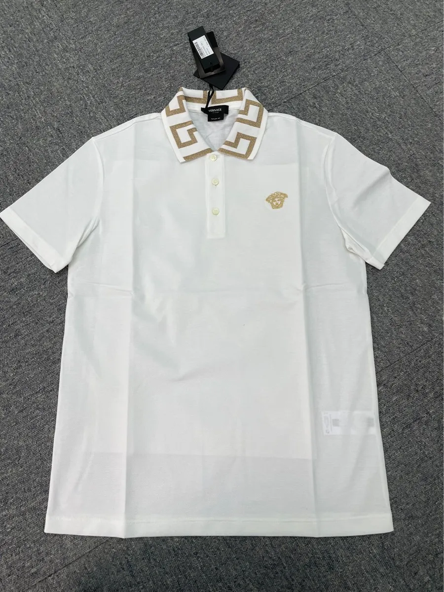 Greca Collar Polo Shirt