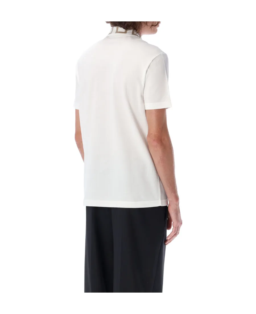 Greca Collar Polo Shirt