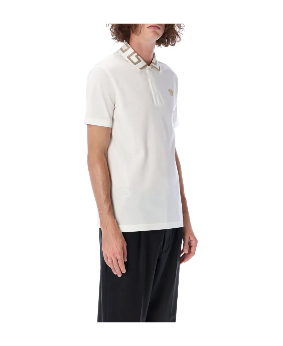 Greca Collar Polo Shirt