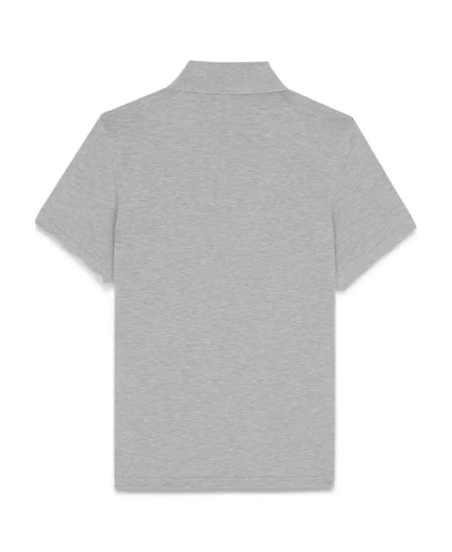 Monogram Polo Shirt In Cotton Piqué