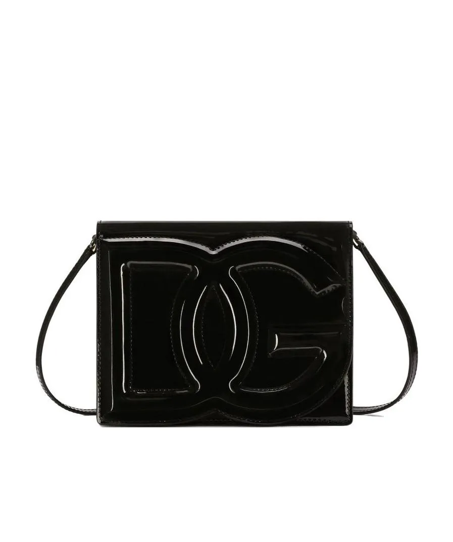 Dolce & Gabbana Logo Embossed Crossbody Bag
