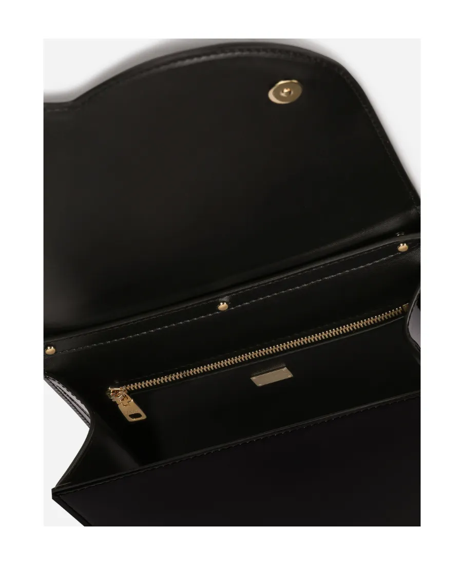Dolce & Gabbana Logo Embossed Crossbody Bag