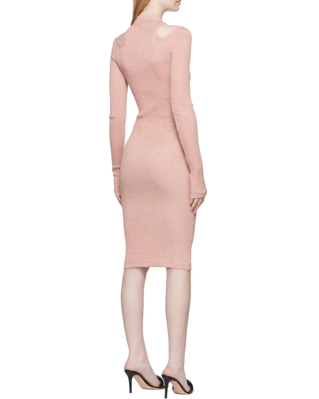 Cut-Out Knitted Dress