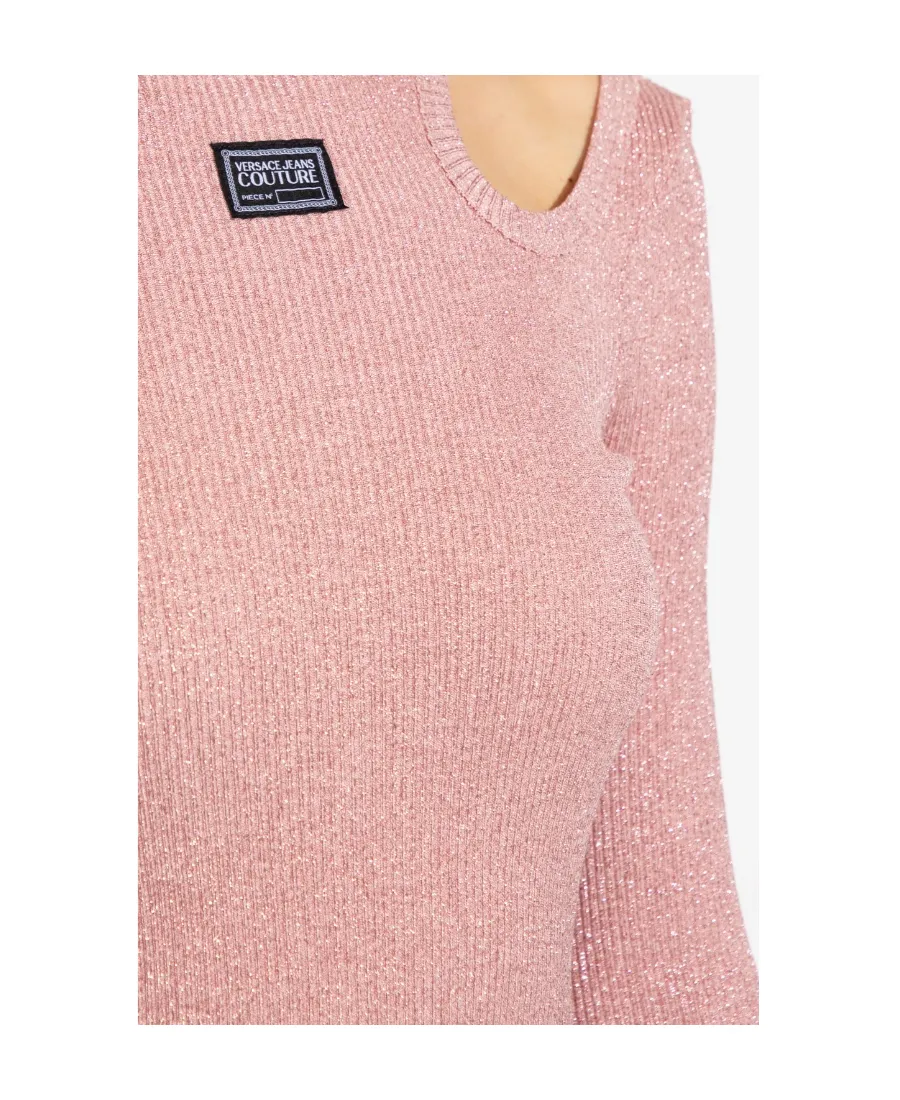 Cut-Out Knitted Dress