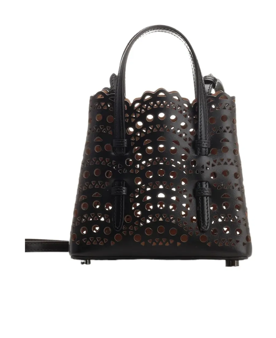 AlaÏA Mina 16 Small Top Handle Bag
