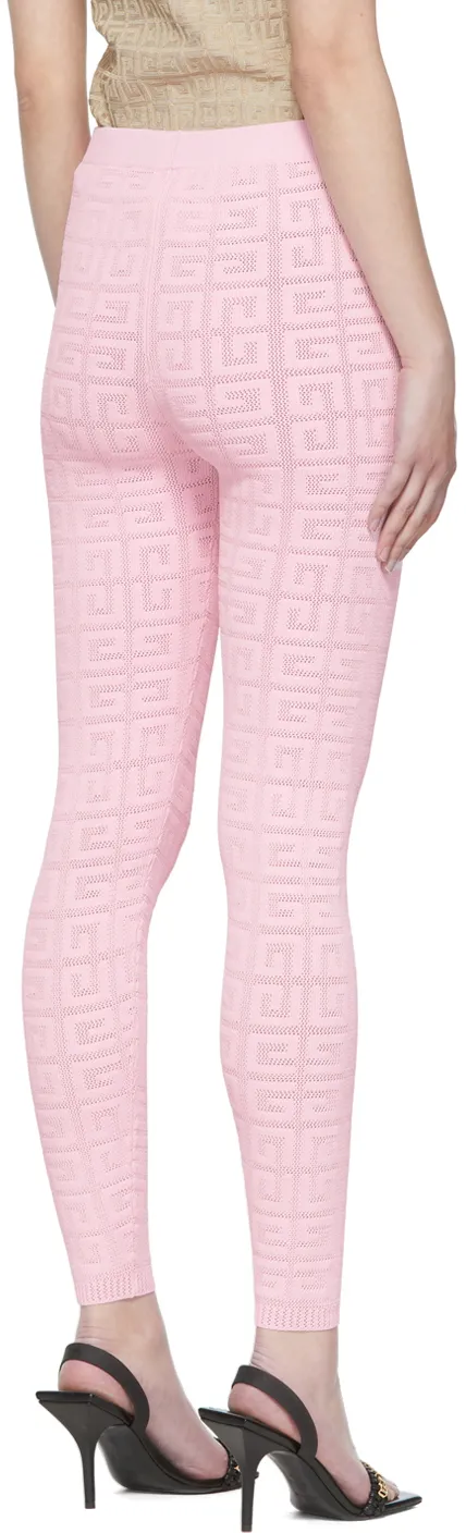 Leggings In 4G Jacquard
