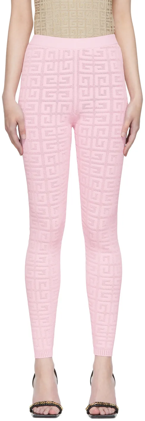 Leggings In 4G Jacquard