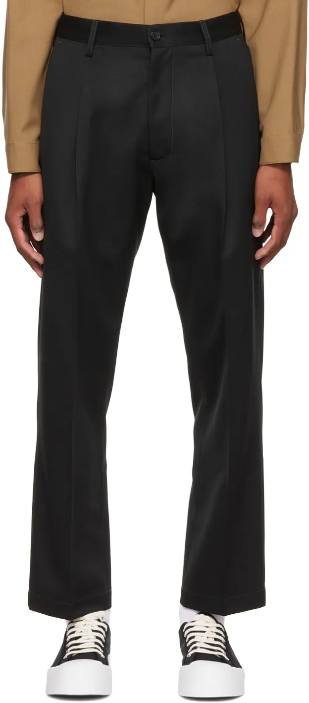 Marni Wide Leg Pleated Pants