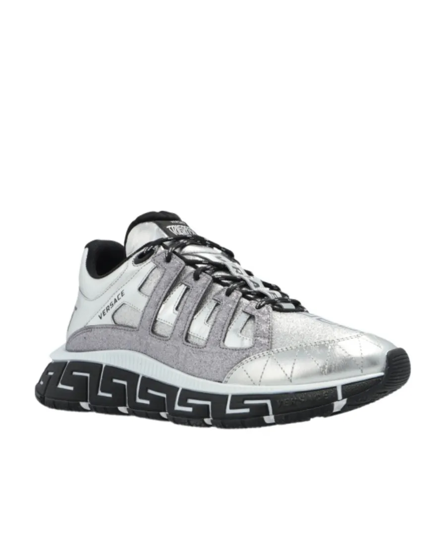 Logo-Print Shimmer Sneakers