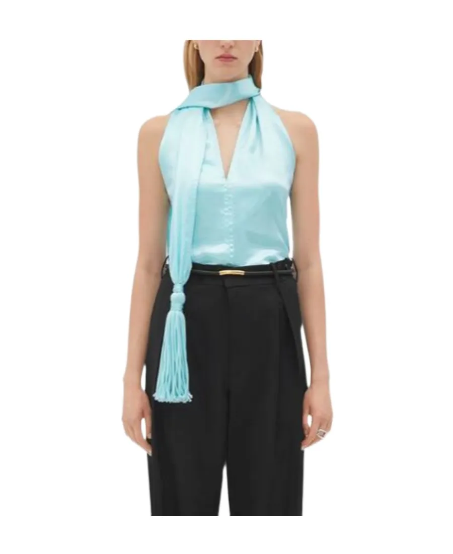 Bottega Veneta Fluid Satin Top