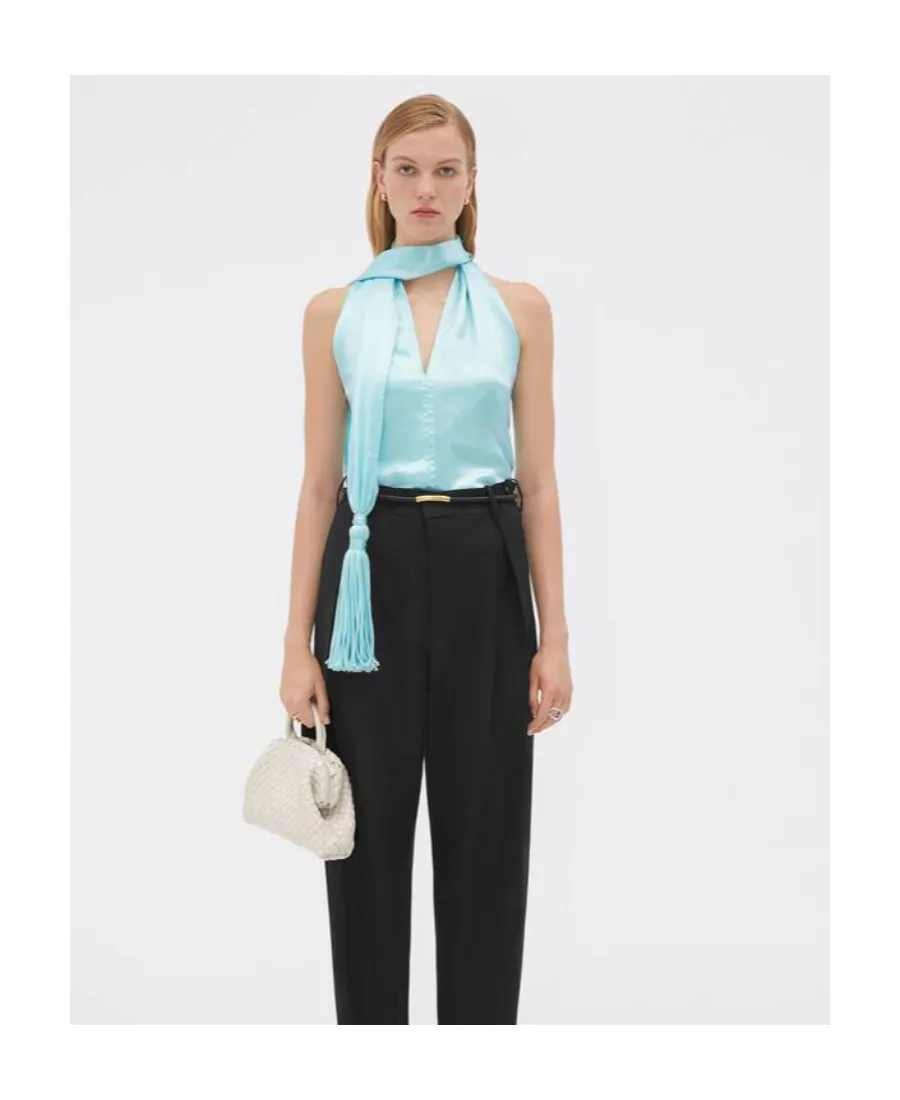 Bottega Veneta Fluid Satin Top