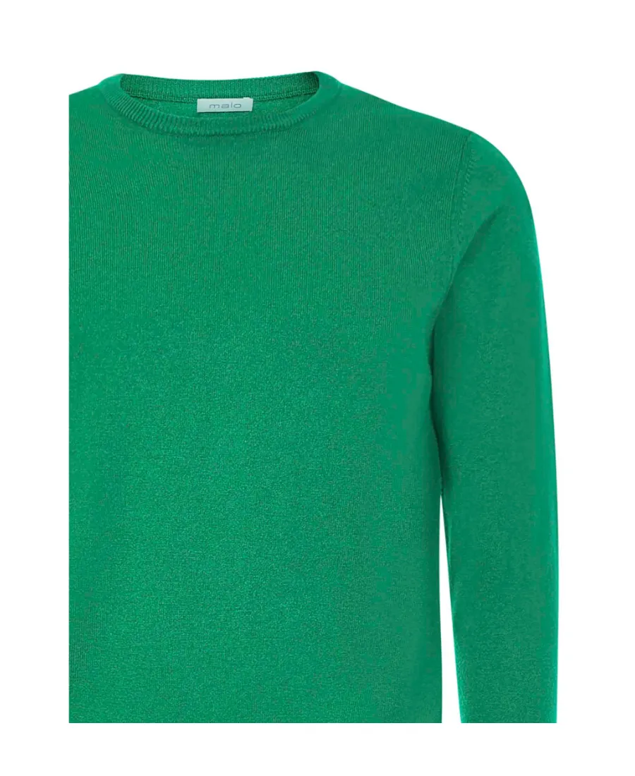 Round-Neck Knit Jumper