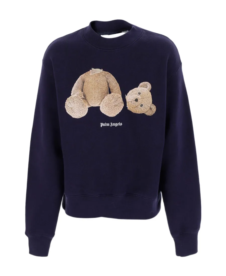 Palm Angels Kids Graphic Printed Crewneck Sweatshirt