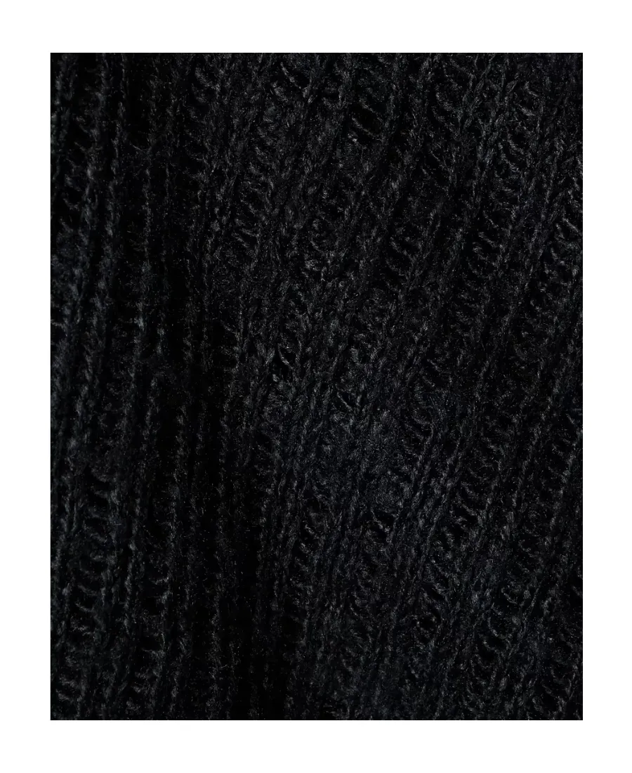 Cutro Hollow Knitted Extra-Long Dress