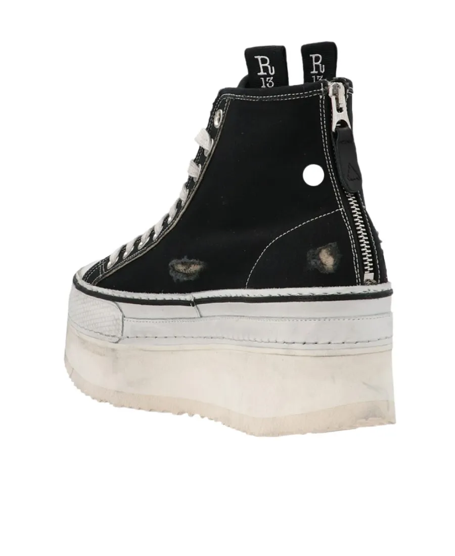 Platform High-Top Sneakers
