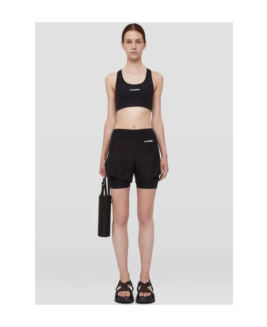 Jil Sander Elasticated Waist Layered Shorts