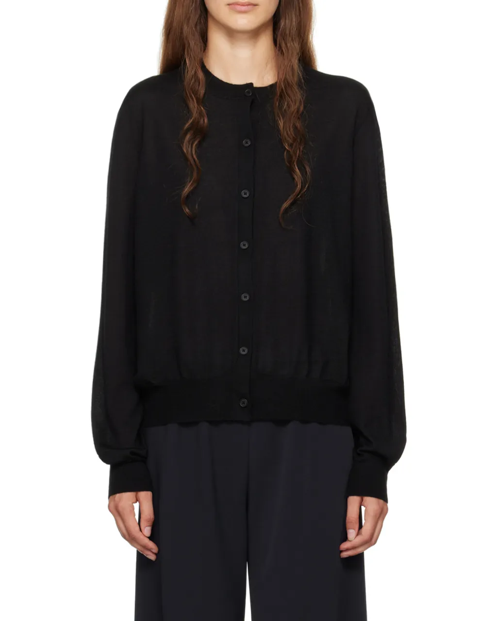 Round Neck Cardigan