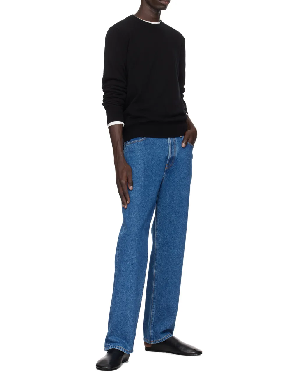 Crew Neck Cashmere Sweater