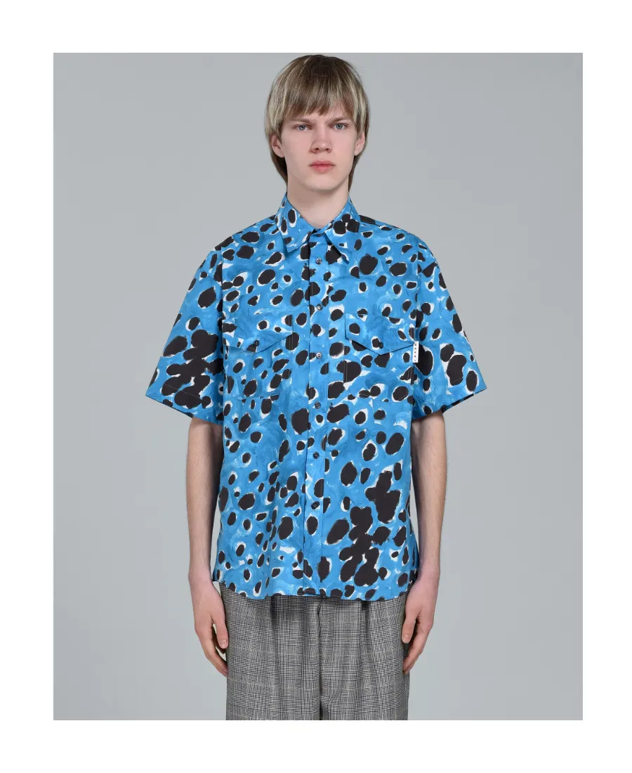 Marni Spot-Printed Button-Up Shirt