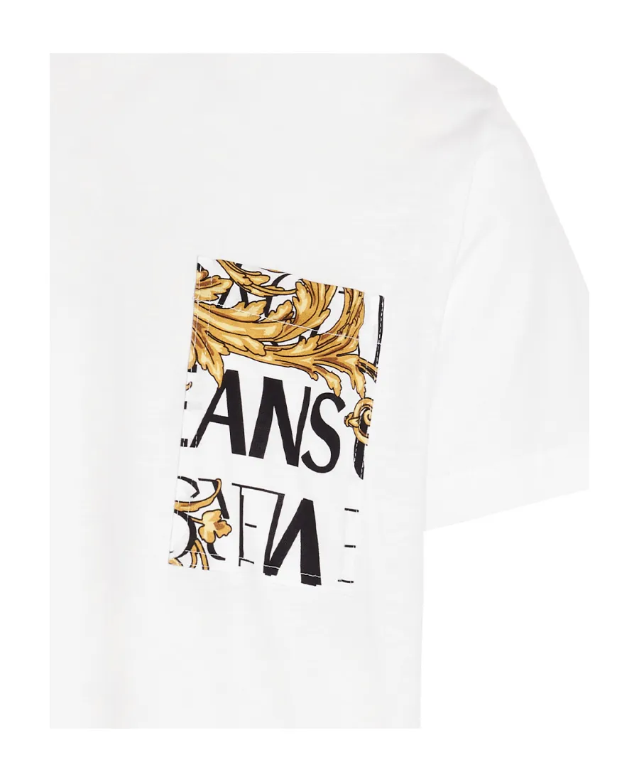 Chest Logo-Print Detail T-Shirt