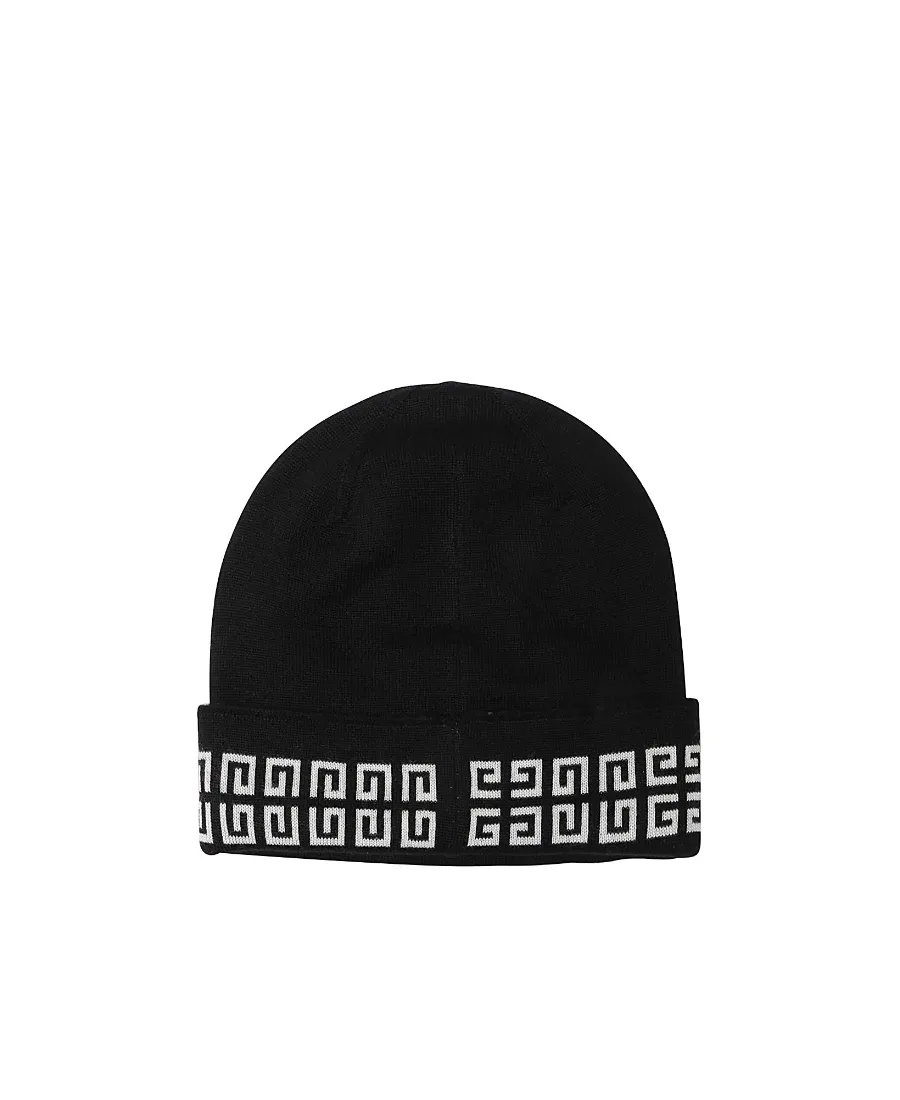 Logo-Print Knitted Beanie