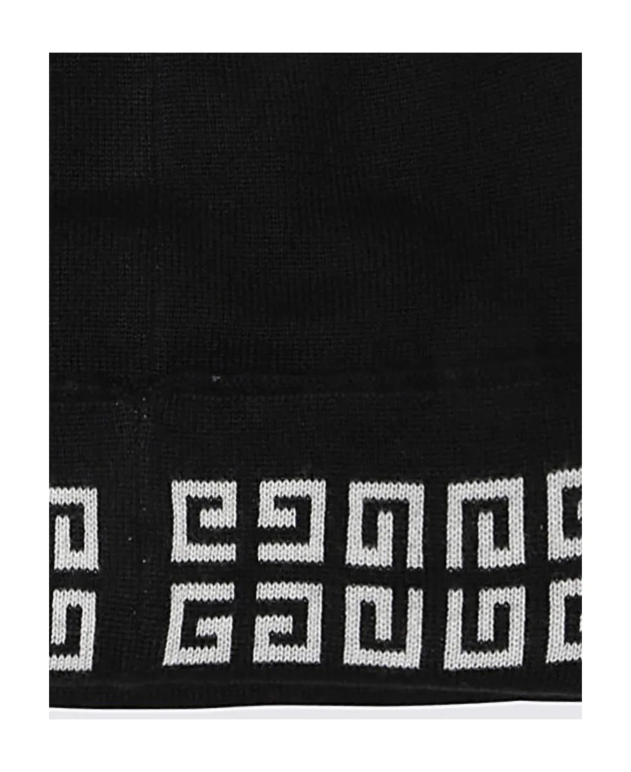 Logo-Print Knitted Beanie