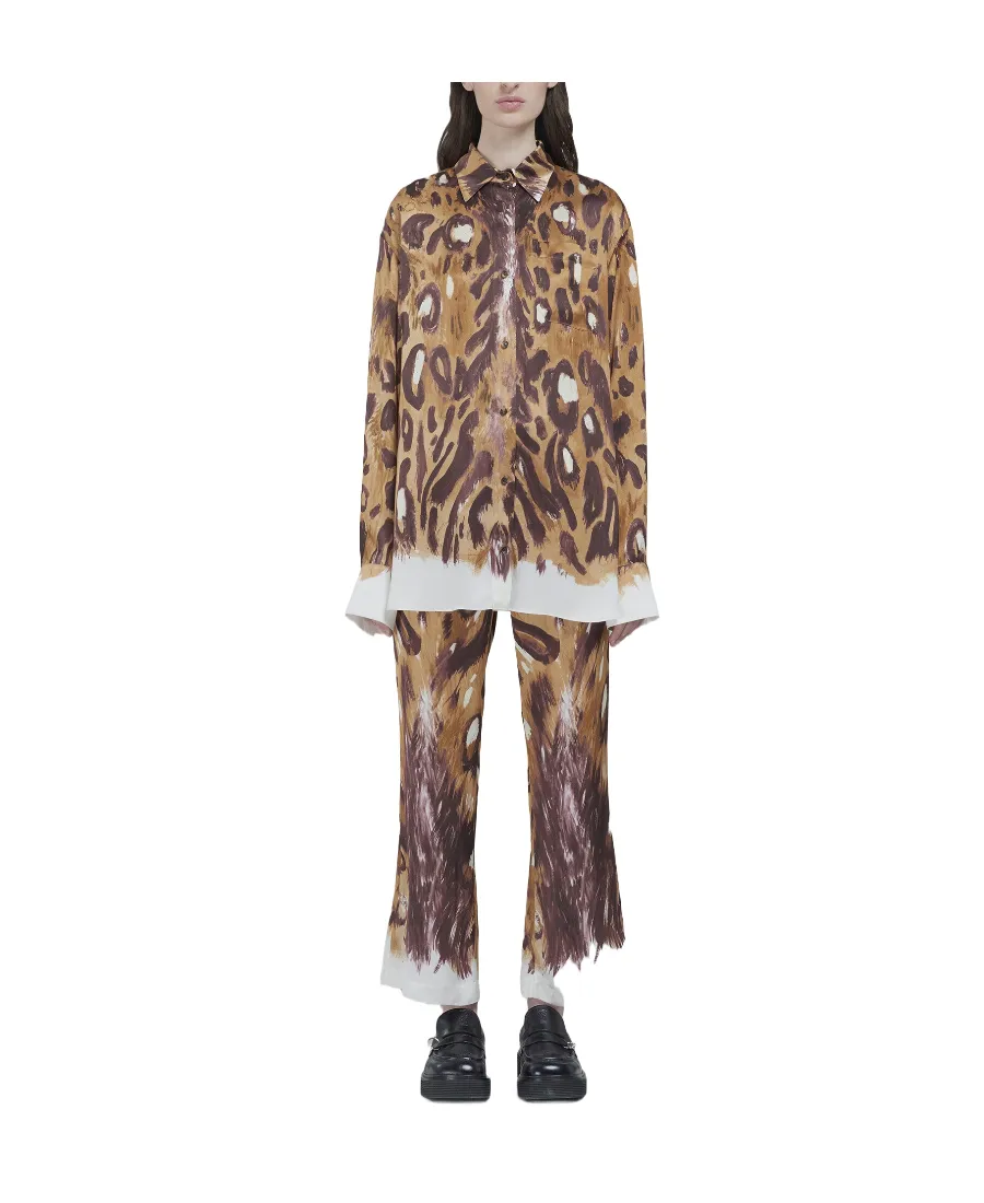 Wild Bunch Print Sablé Pants