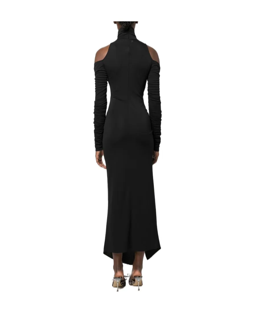 Black Strapless Dress