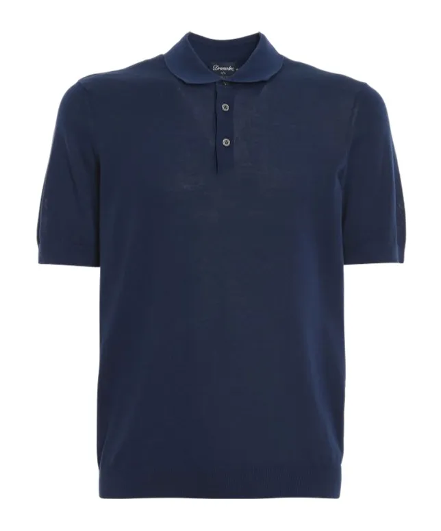 Drumohr Short Sleeve Polo Shirt