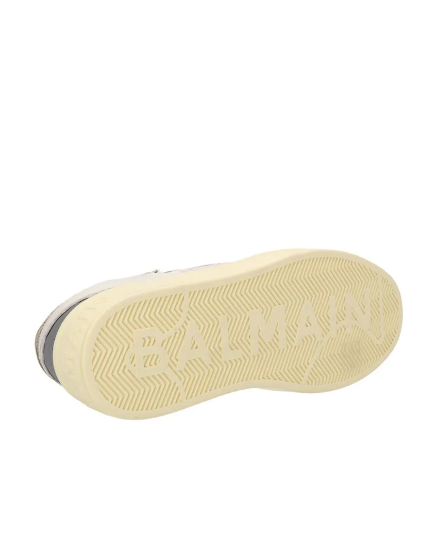 Balmain B-Court Lace-Up Sneakers