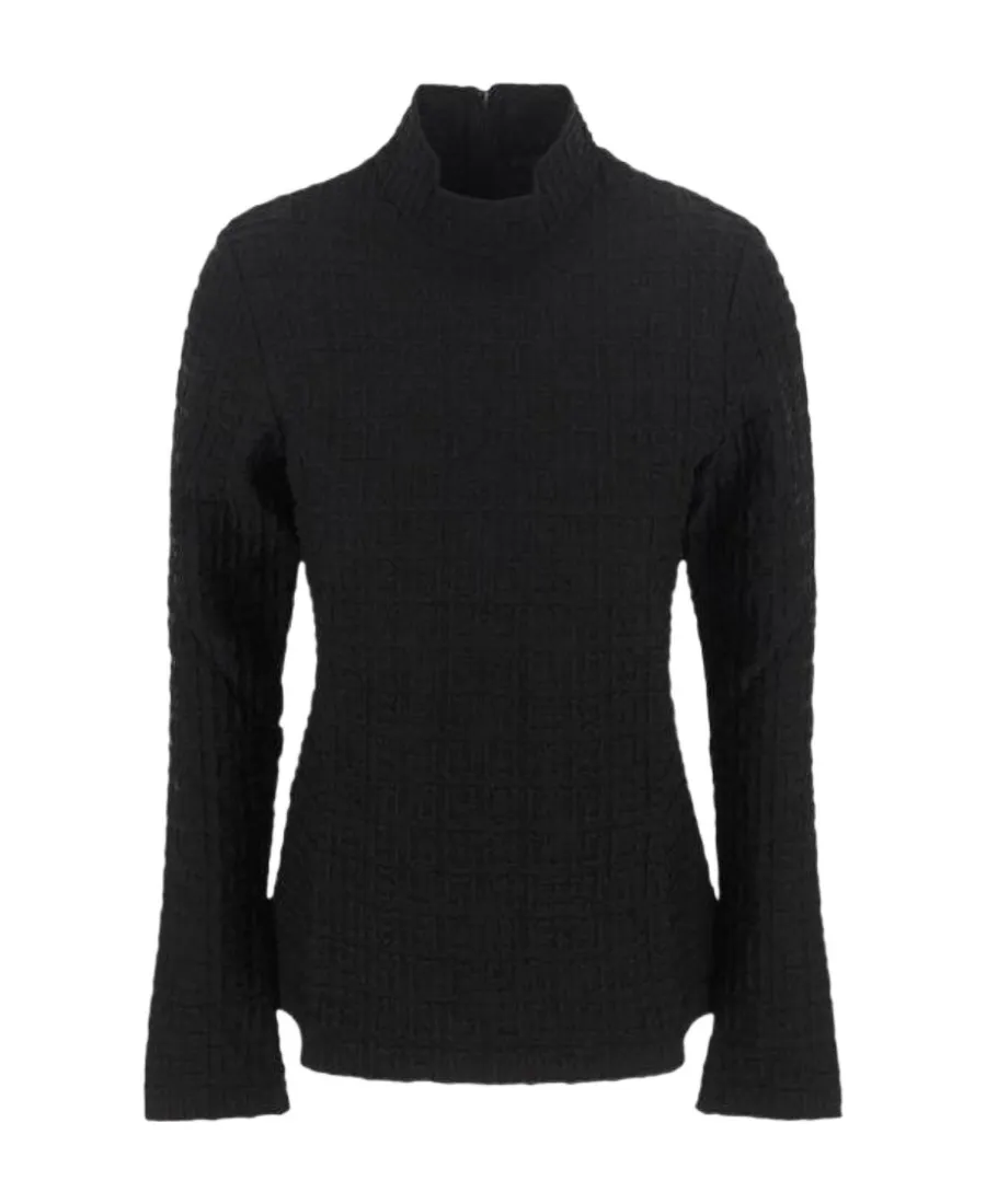 Givenchy 4G Jacquard High-Neck Jumper