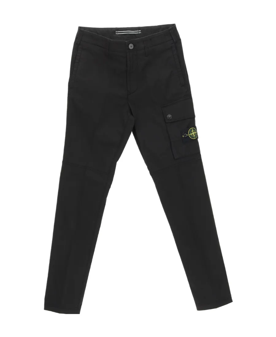 Compass-Patch Cargo Trousers