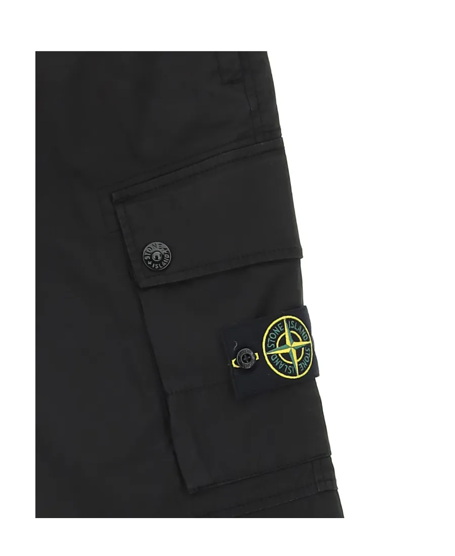 Compass-Patch Cargo Trousers